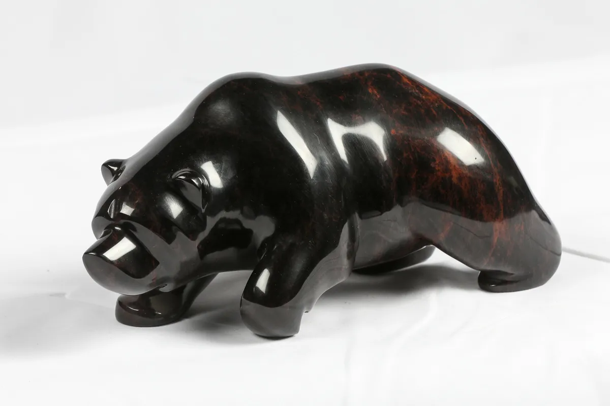 Obsidian Grizzly Bear