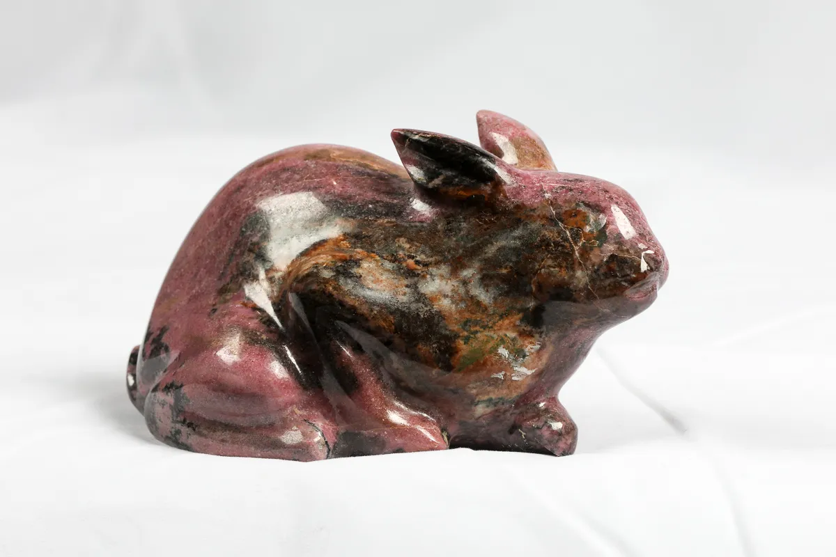 Rhodonite Rabbit