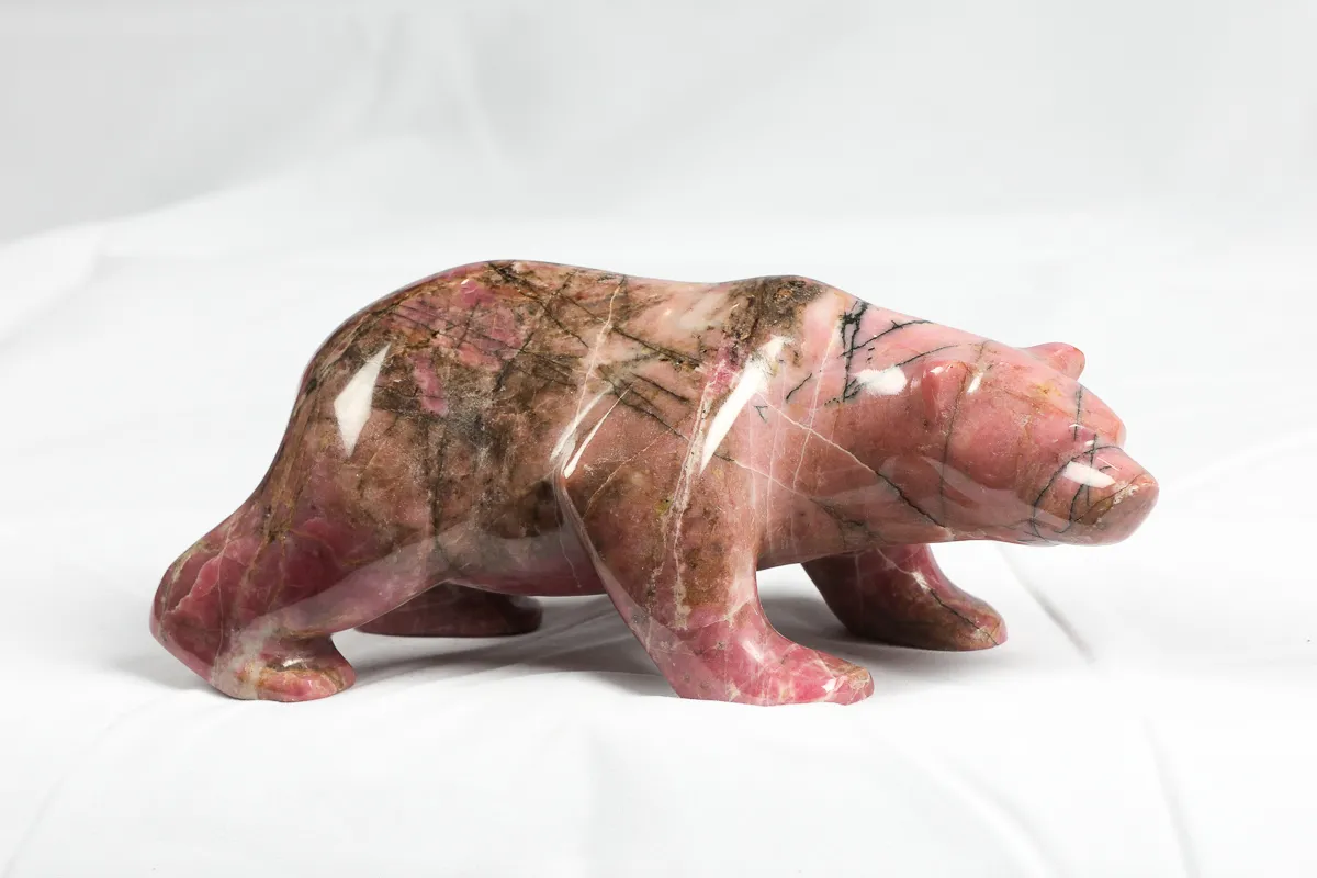 Rhodonite Polar Bear