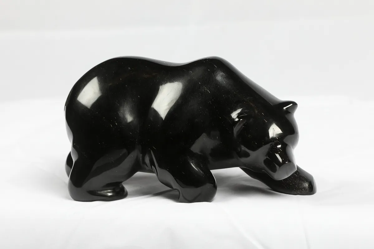 Obsidian Grizzly Bear