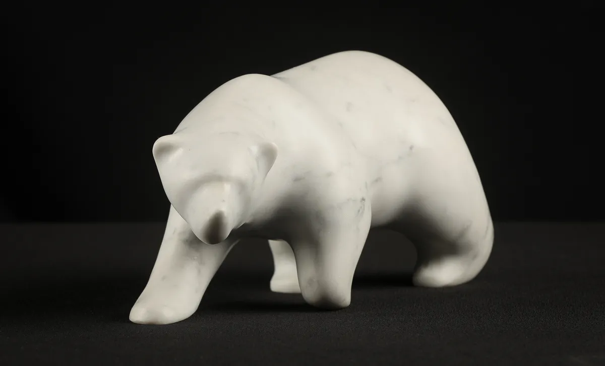 Marble Polar Bear